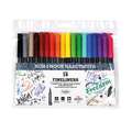 Set de feutres Fineliner Koh-I-Noor, 18 feutres, Set