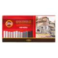 Coffret de 12 pastels Gioconda Koh-I-Noor, Nuances de gris, Set