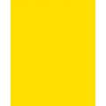 Papier de couleur Folia, 300g/qm, 50 x 70 cm, Jaune banane