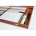 Coffret bois prestige 140 1/2 godets d'aquarelle Horadam Schmincke (4)