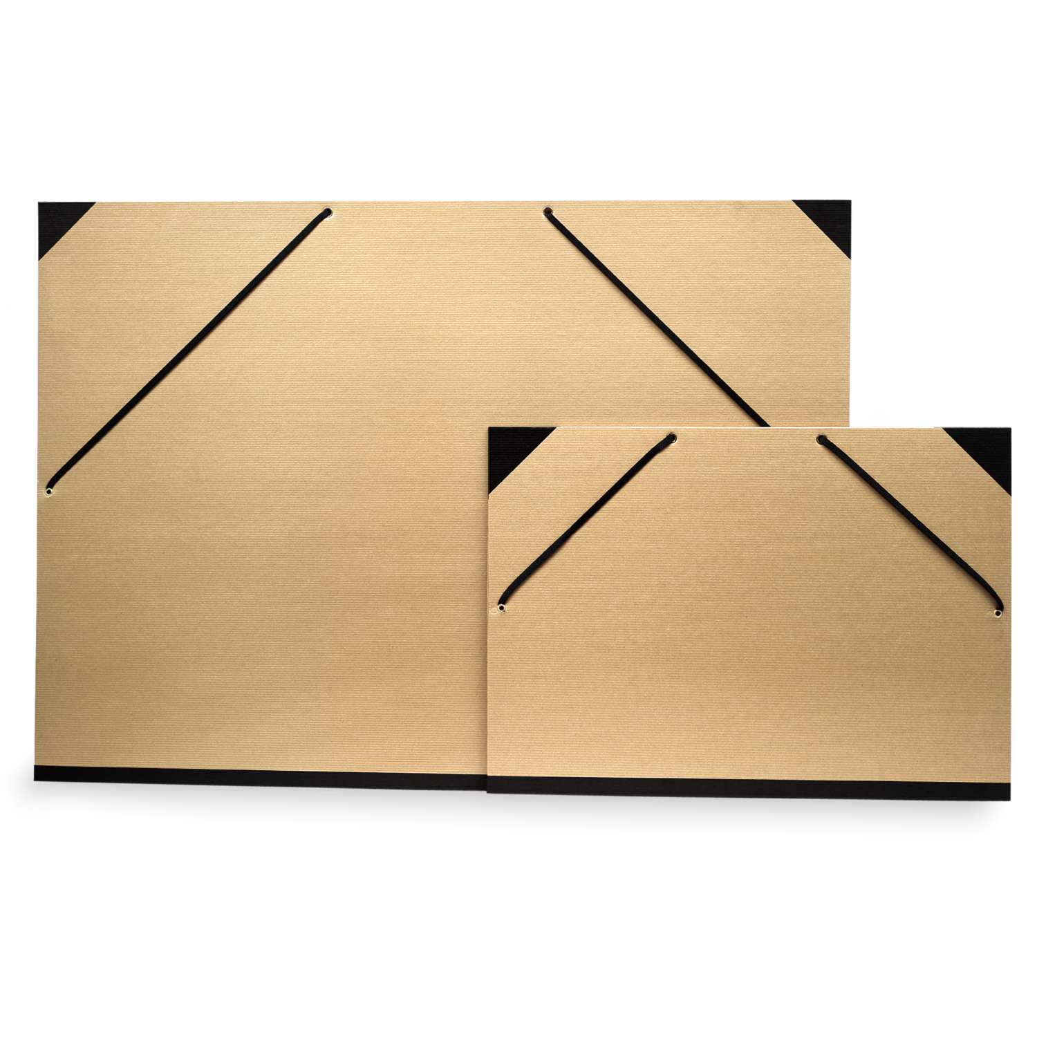 Clairefontaine 44900C Carton à dessin Kraft élastiques 47x62cm Noir 