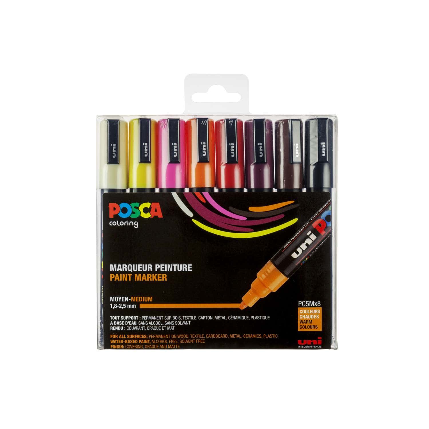 Uni POSCA marqueur peinture, PC-1MC, 0,7 mm, ivoire