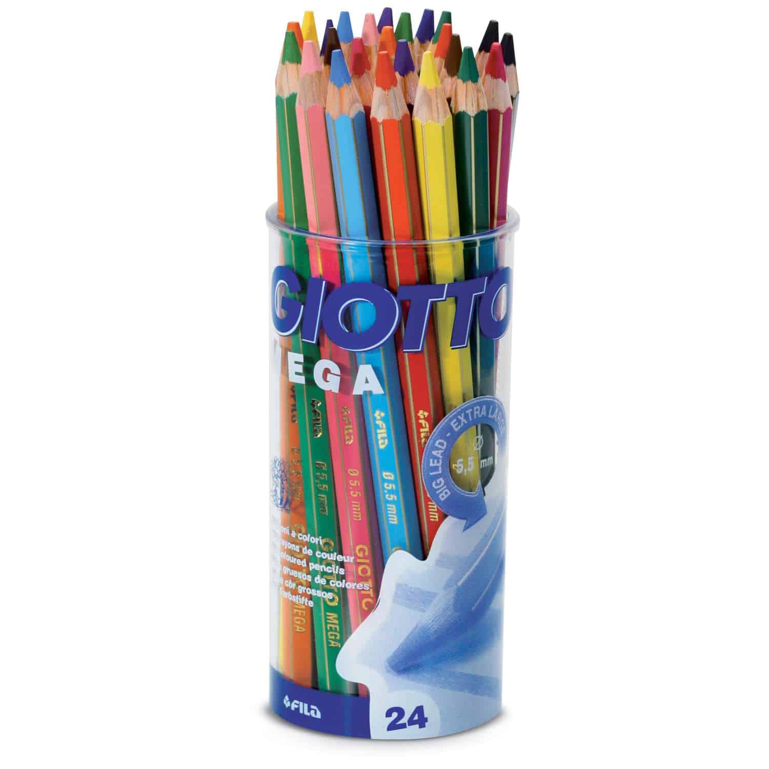 Stabilo Aquacolor Lot de 12 Crayons Aquarellable Noir de bougie