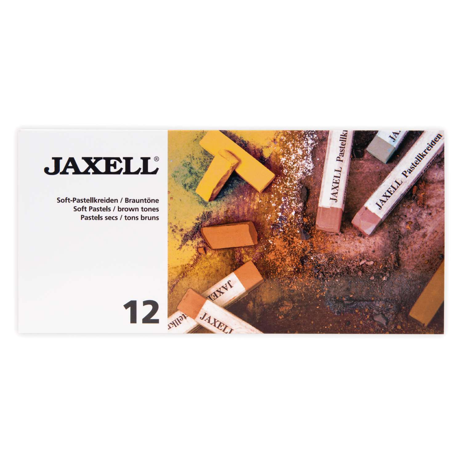 Pastels Tendres Jaxell - Lot De 72 Carrés - Qualité Pro Pour Artistes Et Enfants