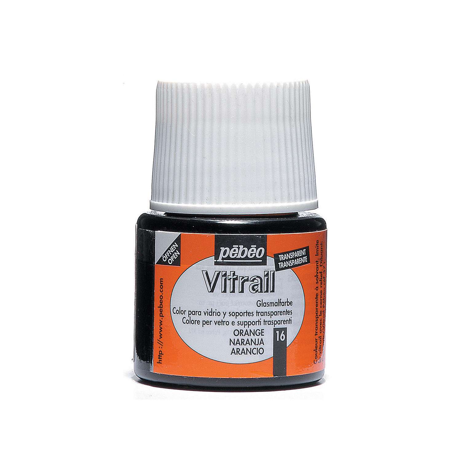 Pebeo Vitrail Glasmalfarbe – Für Buntglas-Effekte Auf Glas, 45 Ml In Braun | Malerei & Dekoration