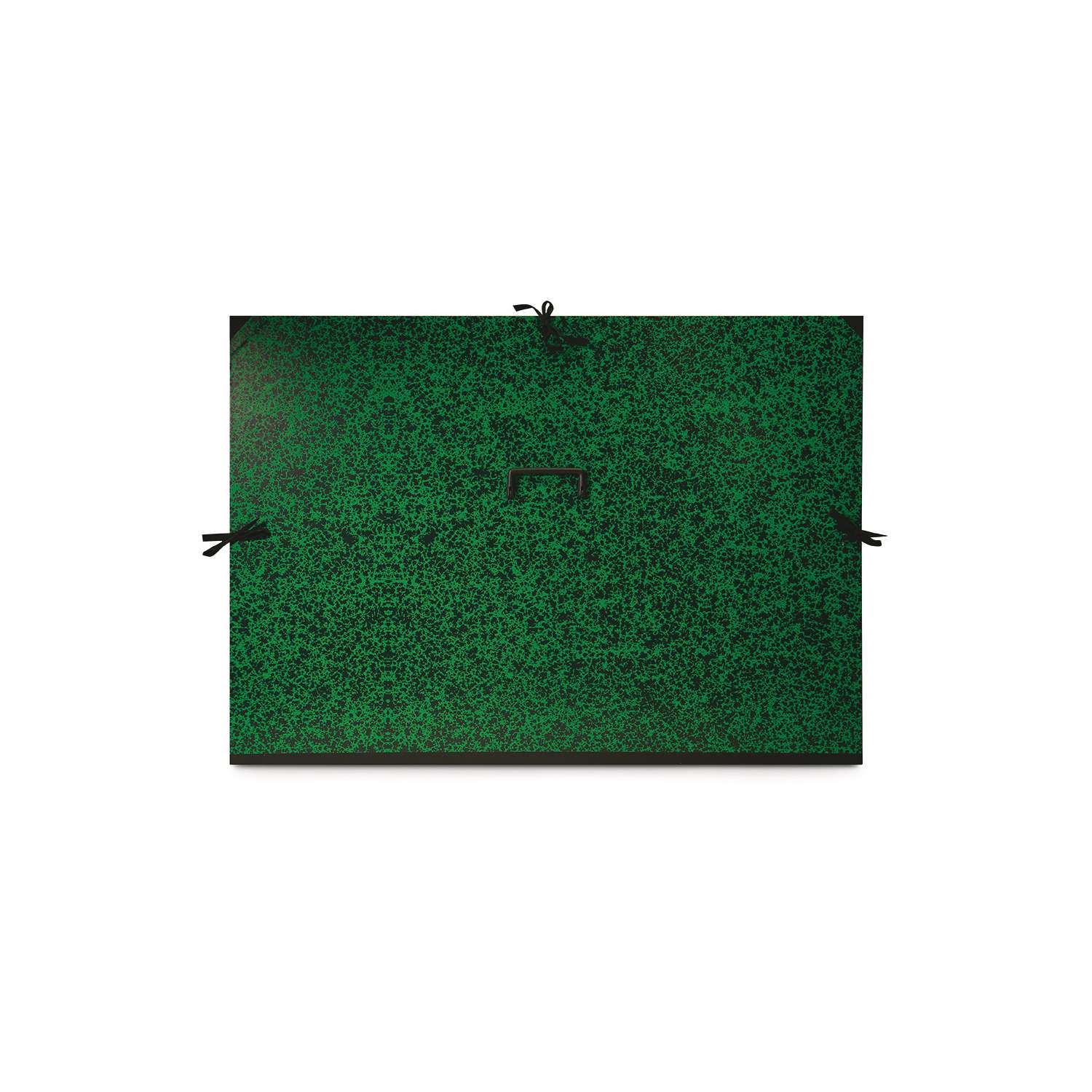 Carton à dessin Annonay vert à cordons B3 37 x 52cm Clairefontaine