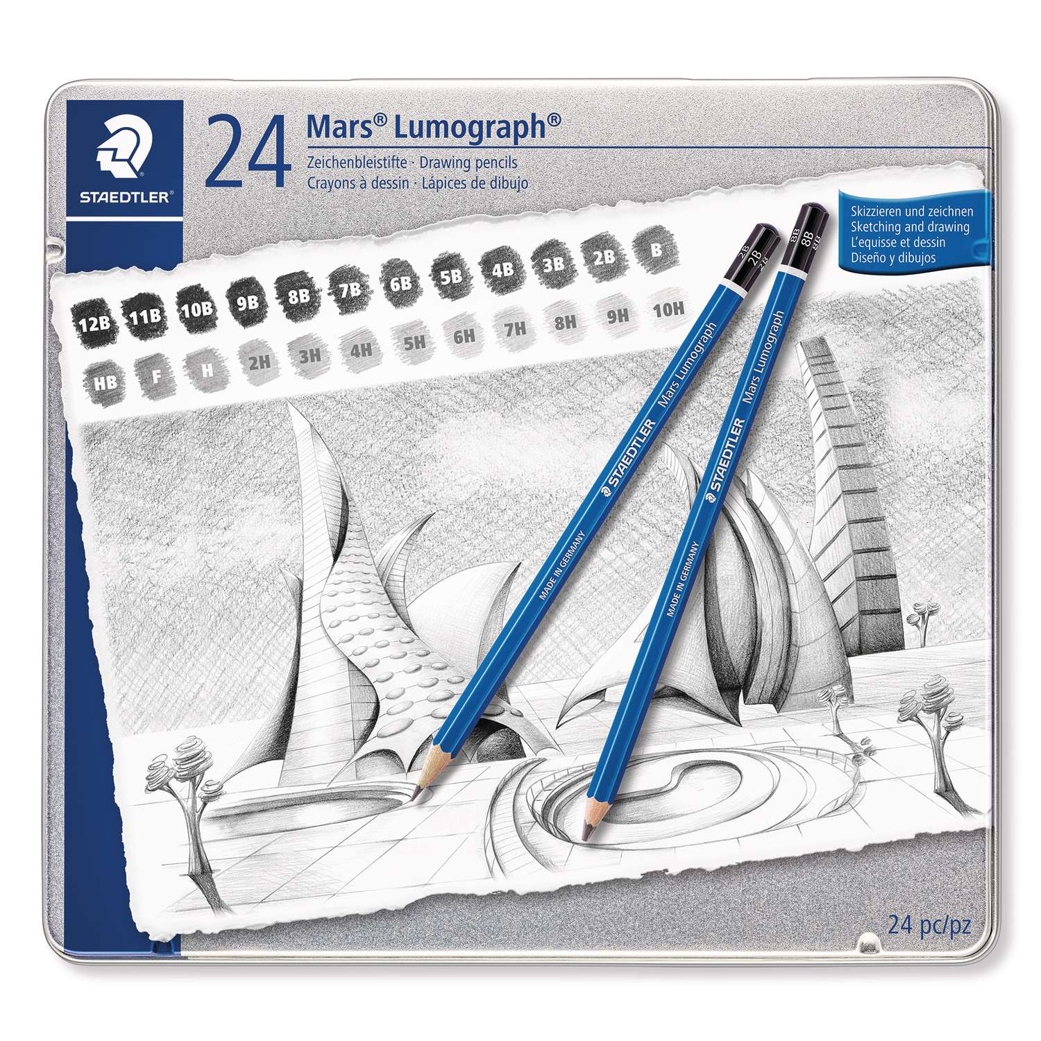 Kit feutres crayon graphite gomme taille crayon Staedlter