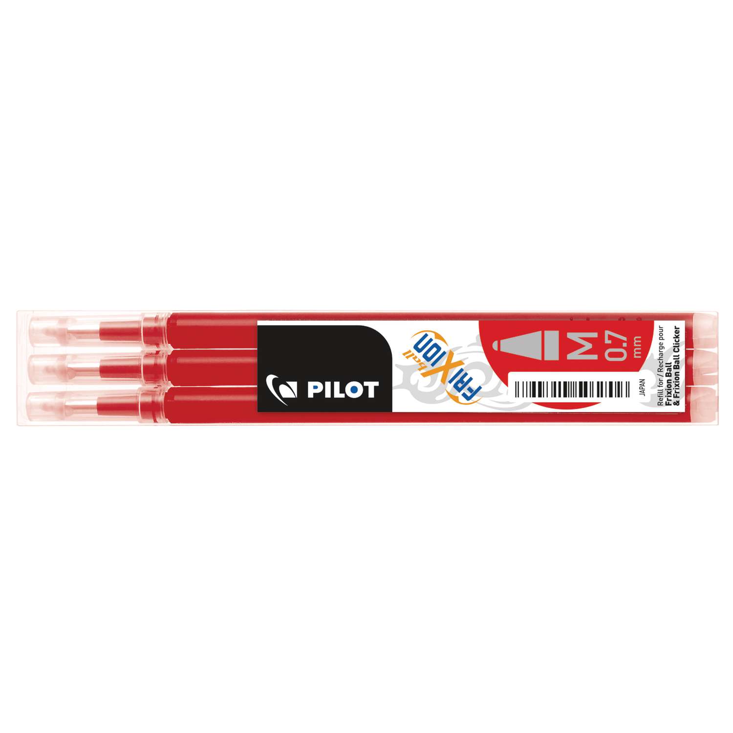 Recharge BLG-7 pour stylo roller Pilot - Noir (M) - Pointe 0.7