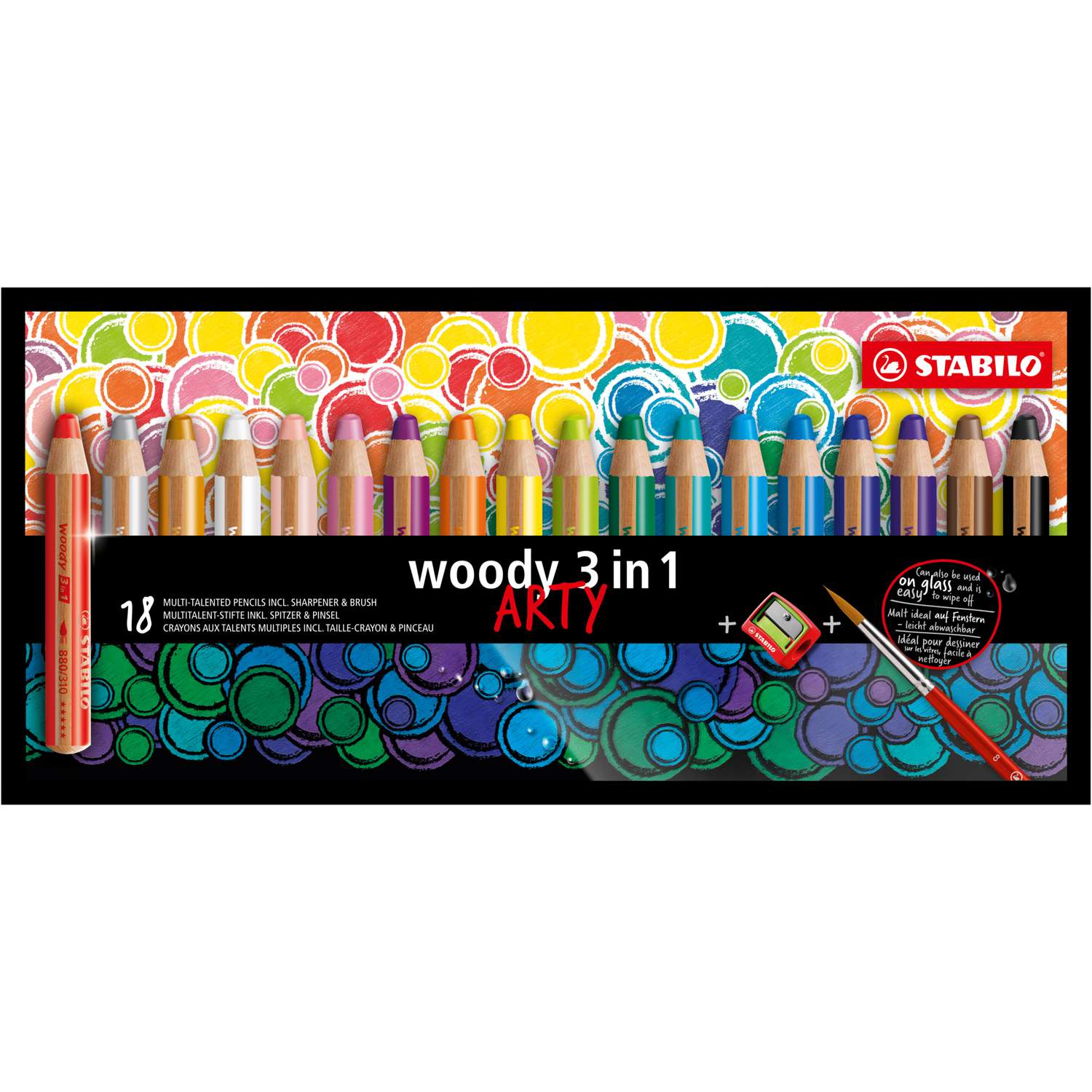 Etui de crayons woody 3 in 1 STABILO® ARTY