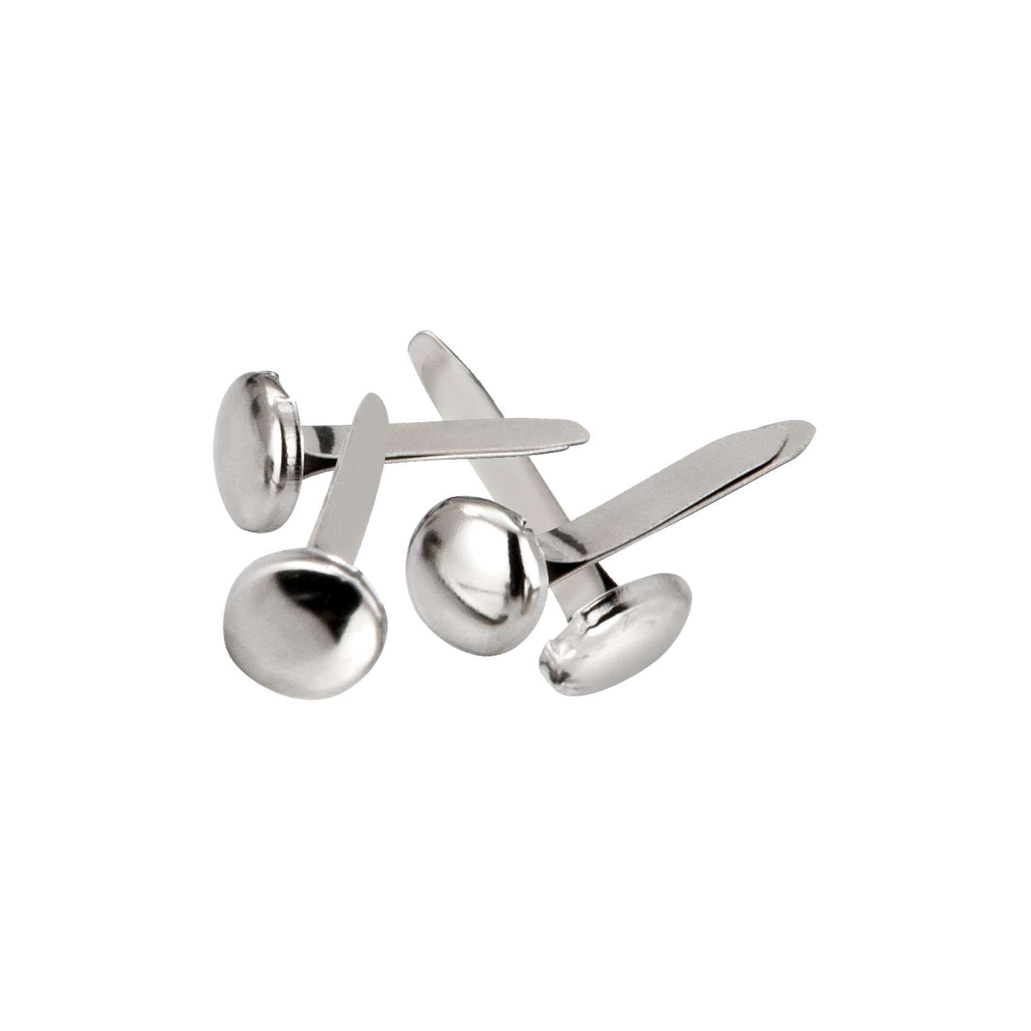 Attaches Parisiennes Perles Rondes 8 Mm Ivoire Clair - Lot 100 Pour Scrapbooking & Bricolage