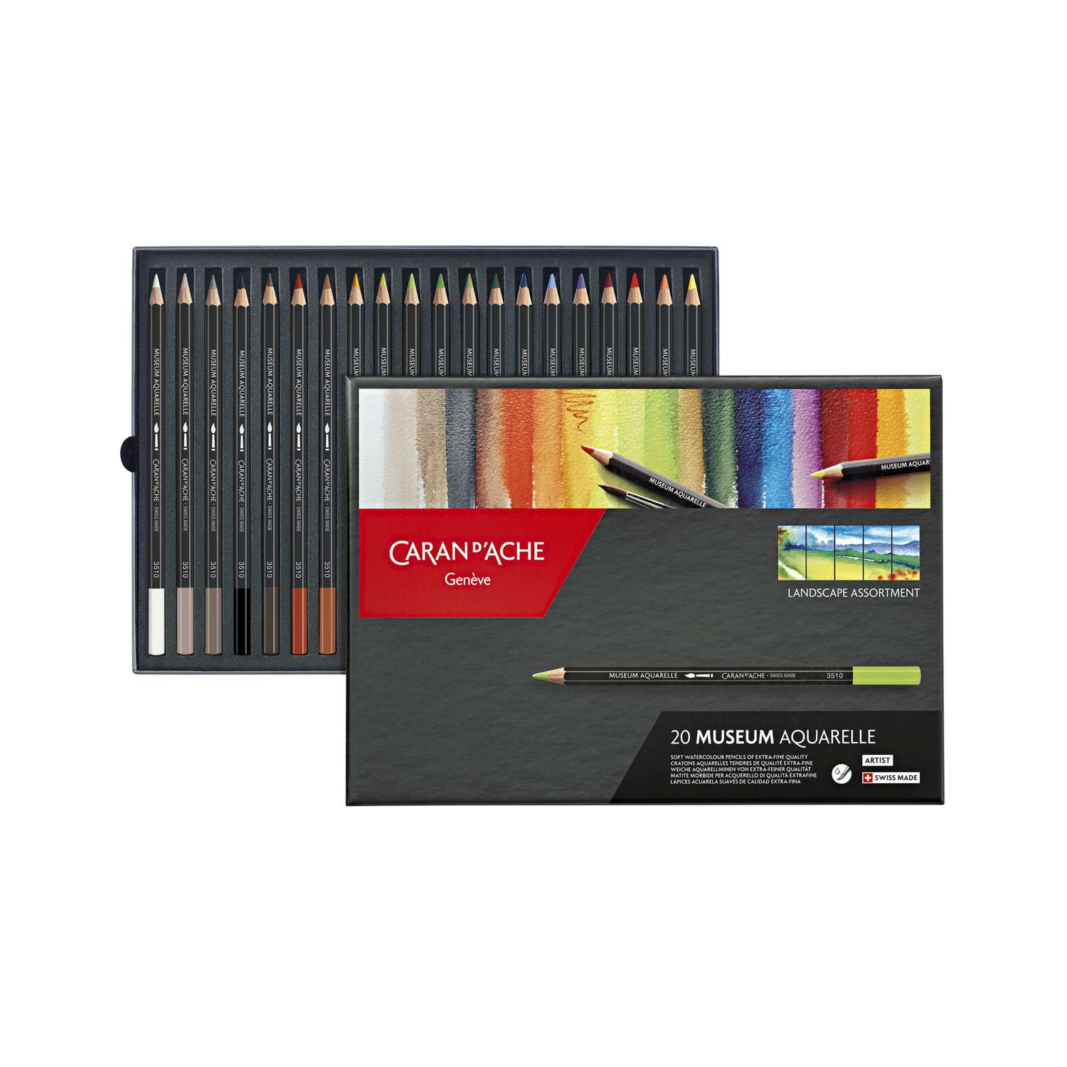 Coffret cadeau 60 crayons de couleur Supracolor Carand'Ache – L'Art du  Papier Paris