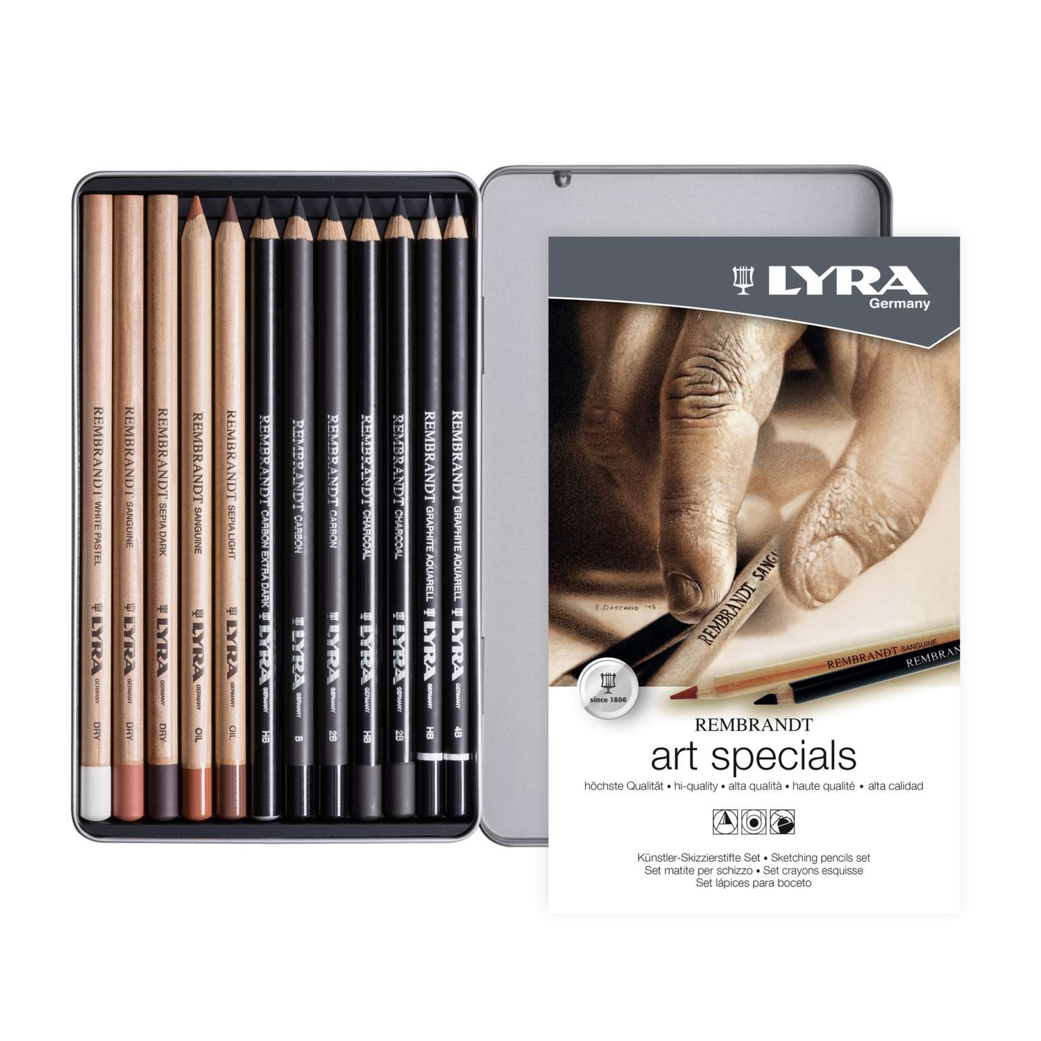 Crayon bois Lyra couleurs - Beaux-arts & Dessin