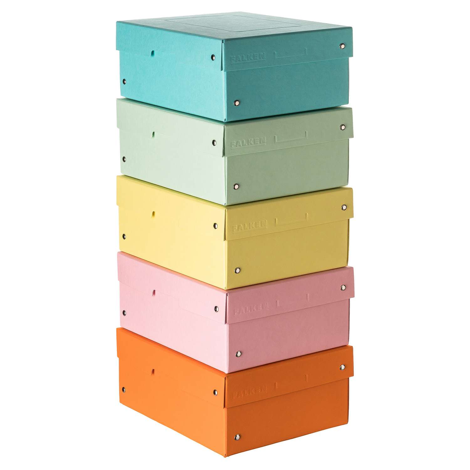 Original Falken PureBox Black: Aufbewahrungsbox aus Recycling-Karton