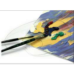 Palette aus Acrylglas