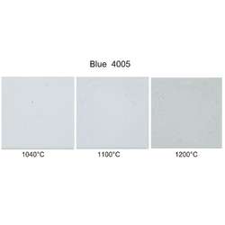 Argile couleur bleue, finement chamottée