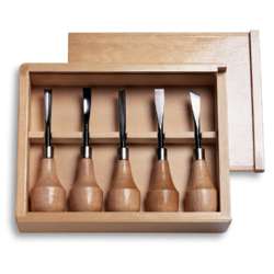 Coffret de 5 gouges GERSTAECKER