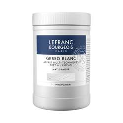 Gesso blanc LEFRANC & BOURGEOIS, mat opaque