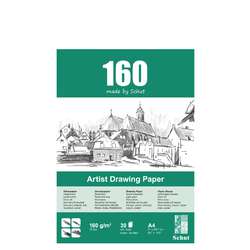 Bloc de papier dessin pour artistes Schut