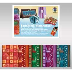 Bloc de papier pour bricolage, magie hivernale, URSUS