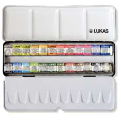 Coffret d'aquarelles 1862 LUKAS