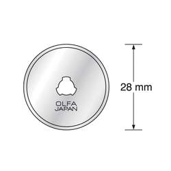 Cutter OLFA® rotary RTY-1/G couteau