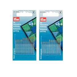 Assortiment d´aiguilles à coudre, semi-longues