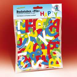 URSUS® Buchstaben aus Filz Bastelfilz