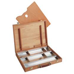 Coffret en bois MABEF pour peinture M/100 à M/103