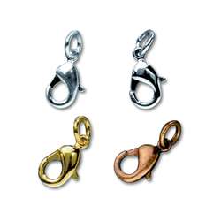 Fermoir mousqueton GLOREX, 12 mm