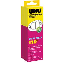 Lot de 10 cartouches de colle transparentes UHU®