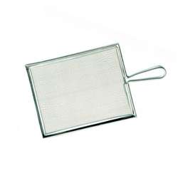 Spritzsieb aus Aluminium, rechteckig