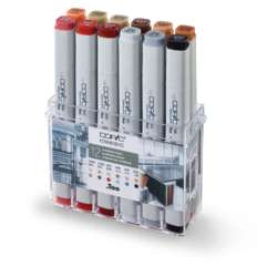 COPIC® classic Marker Set 12er Architektur-Farben