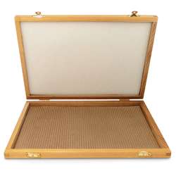 Coffret vide en bois pour pastels