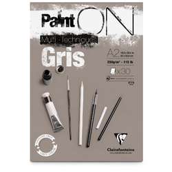 Paint'ON CLAIREFONTAINE, gris