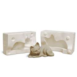 Moule de coulée chat