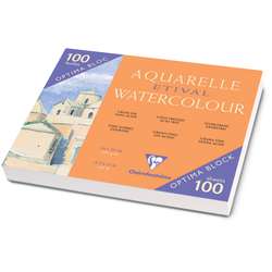 Bloc aquarelle a4 papier bambou Clairefontaine