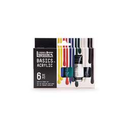 Liquitex® BASICS™ Acrylfarben thembasierte Sets, 6 x 22 ml