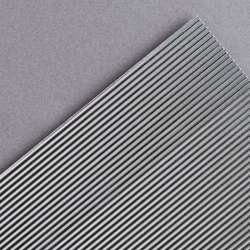 Tôle ondulée aluminium accessoire modélisme