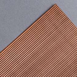 Kupfer-Wellblech Modellbau-Zubehör