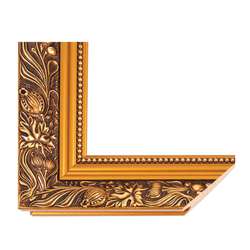 Cadre vide en bois Dahlia, découpe sur mesure