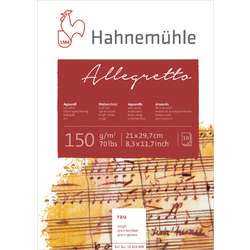HAHNEMÜHLE „Allegretto“ Aquarell-Malblock