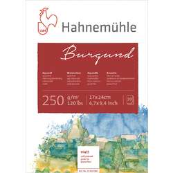 HAHNEMÜHLE „Burgund“ Aquarellblock