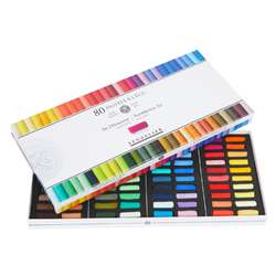 SENNELIER PASTELS À L'ÉCU, 80 halbe Kreiden Soft-Pastellkreiden