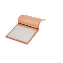 Feuilles d'or blanc 12 carats