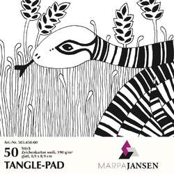 Bloc zentangle MARPA JANSEN Tangle-Pad