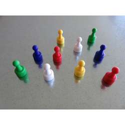 10 petits pins magnétiques STAS