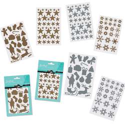 Gommettes Initial géométriques