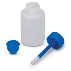 Leerflasche mit Pinsel