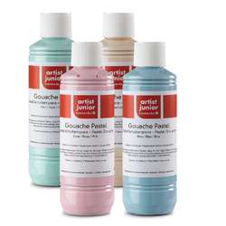 Gouache artist junior, nuances pastelles