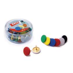 Punaises de couleur APLI, 50 pièces